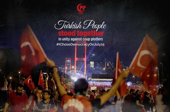 Sosyal medyada 15 Temmuz hain darbe girişimine tepkiler